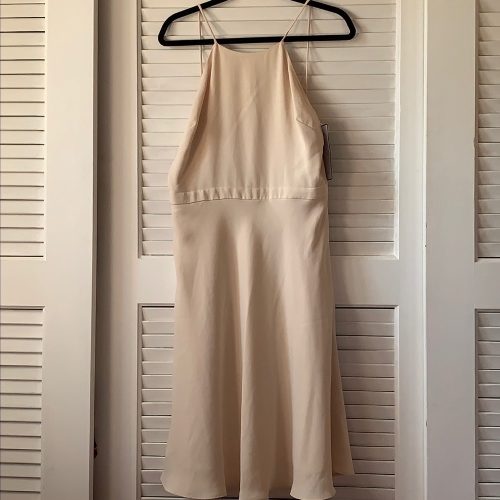 J. Crew Cream Midi Dress